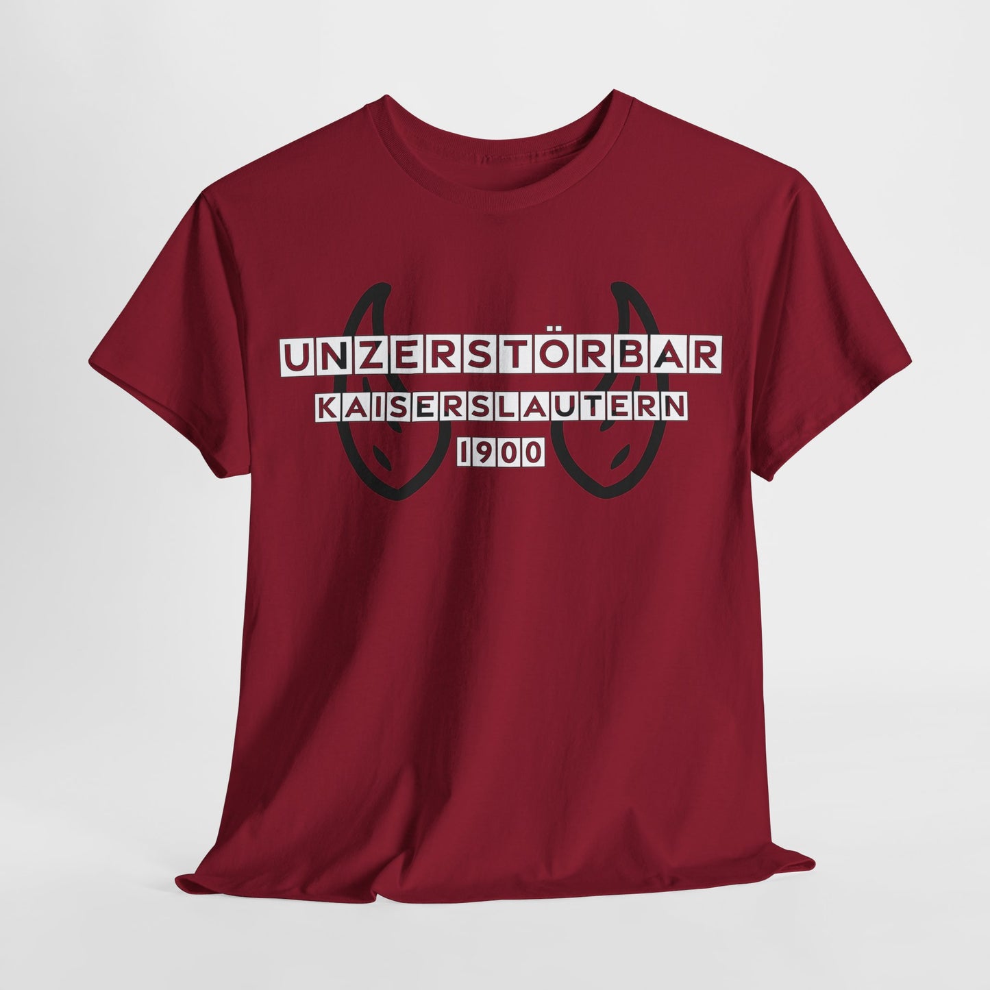 "Unzerstörbar Teufel" Unisex Heavy Cotton Tee