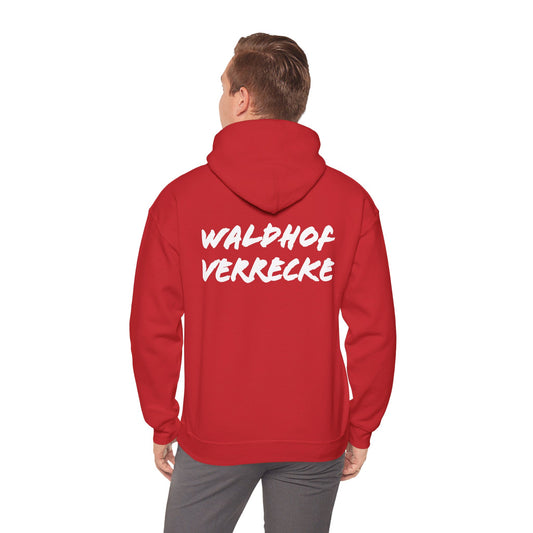 "Waldhof Verrecke Backsite" Unisex Heavy Blend™ Hooded Sweatshirt