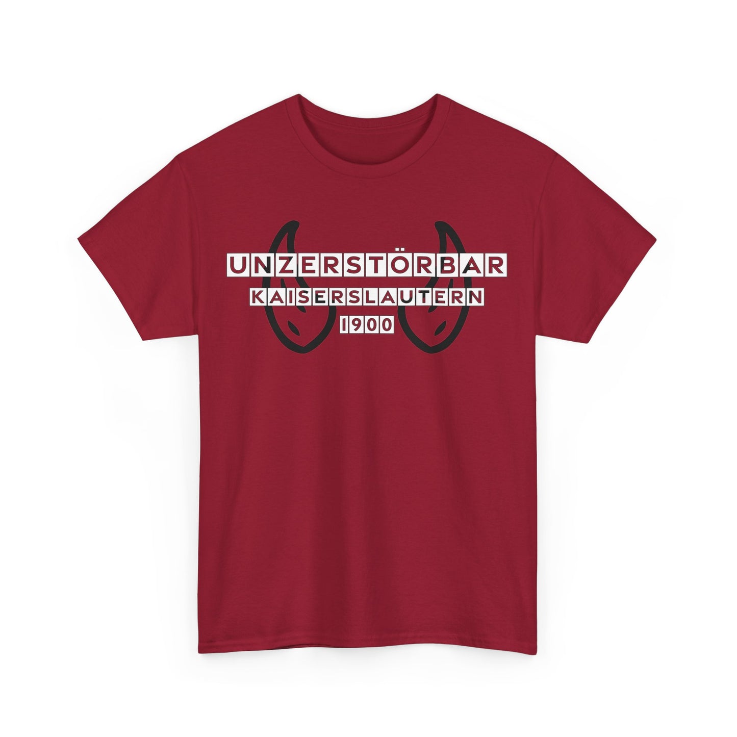 "Unzerstörbar Teufel" Unisex Heavy Cotton Tee