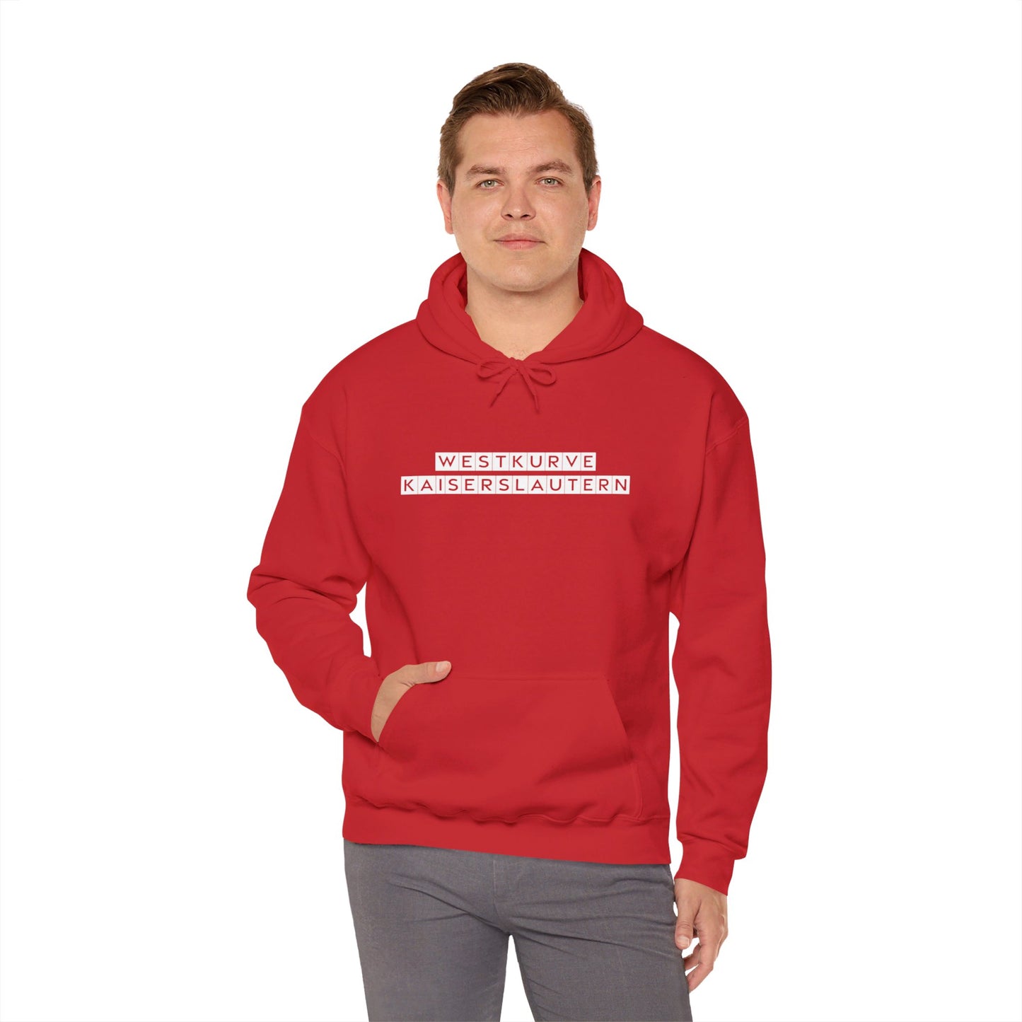 "Westkurve Kaiserslautern" Unisex Heavy Blend™ Hooded Sweatshirt