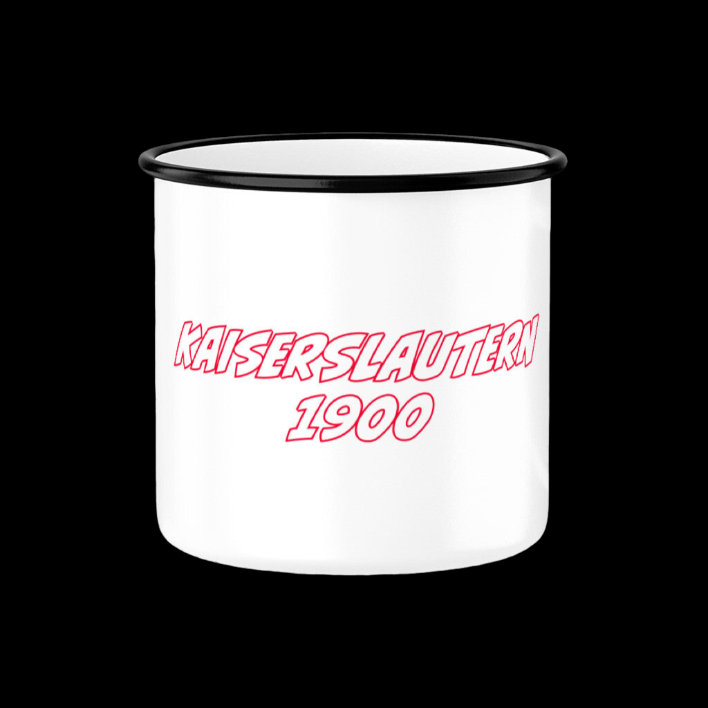 "Kaiserslautern 1900" Emaille Tasse