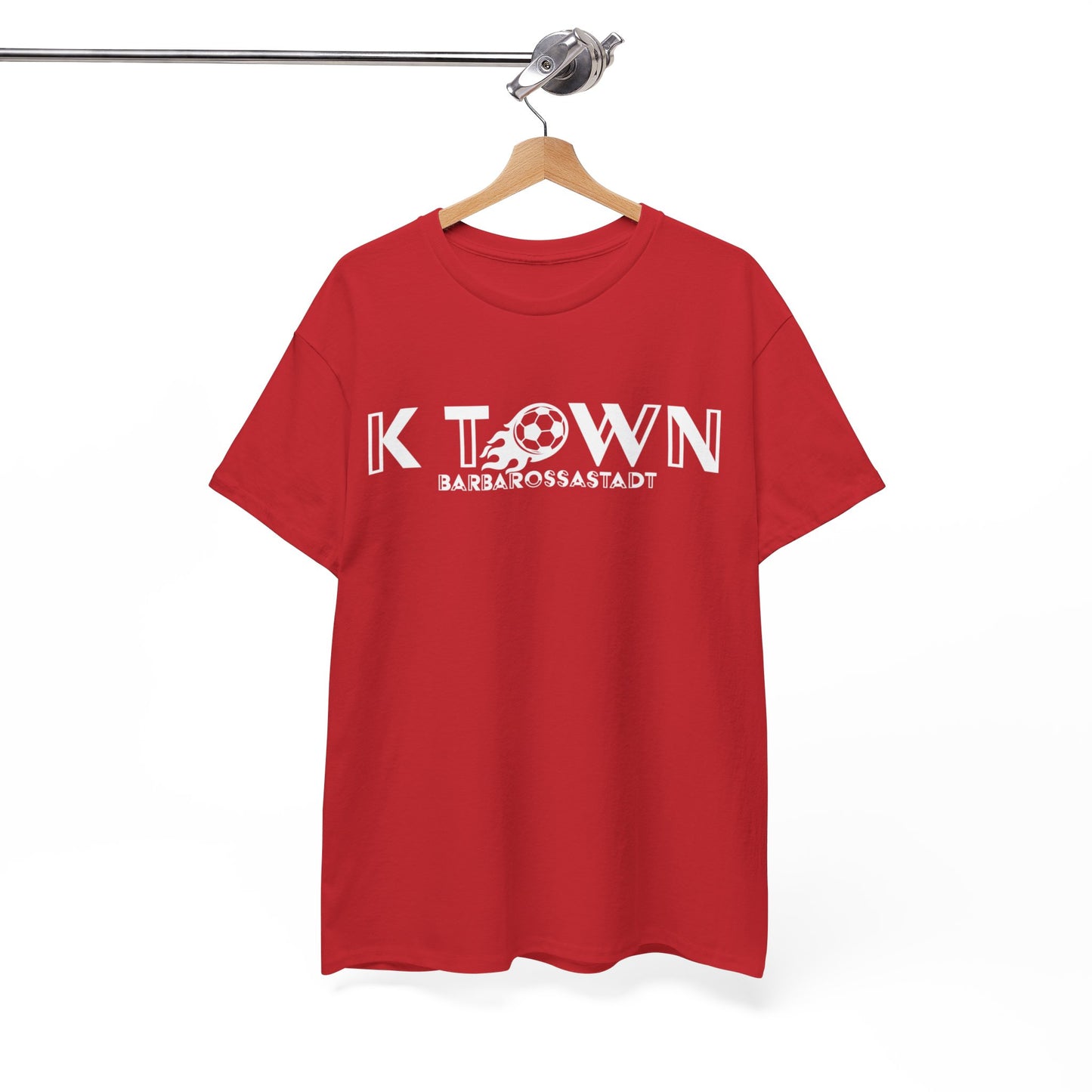 K-Town Barbarossastadt Flammen Ball"Unisex Heavy Cotton Tee