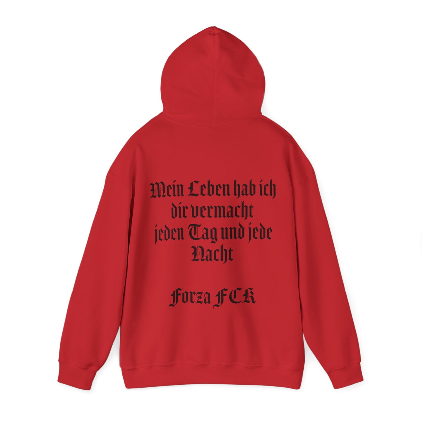 "Mein Leben hab ich dir vermacht Doppeldruck" Unisex Heavy Blend™ Hooded Sweatshirt