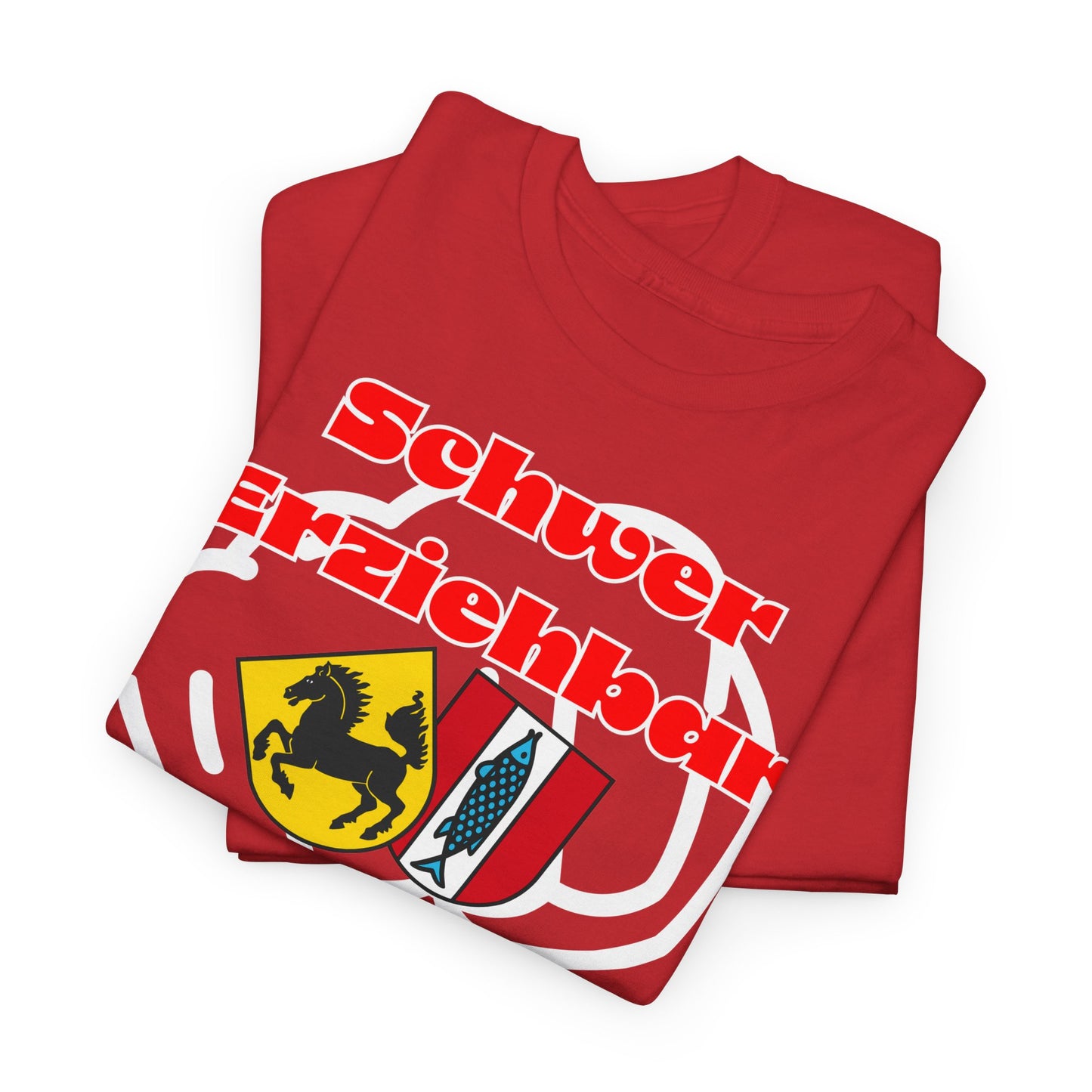 "Schwer Erziehbar" Unisex Heavy Cotton Tee