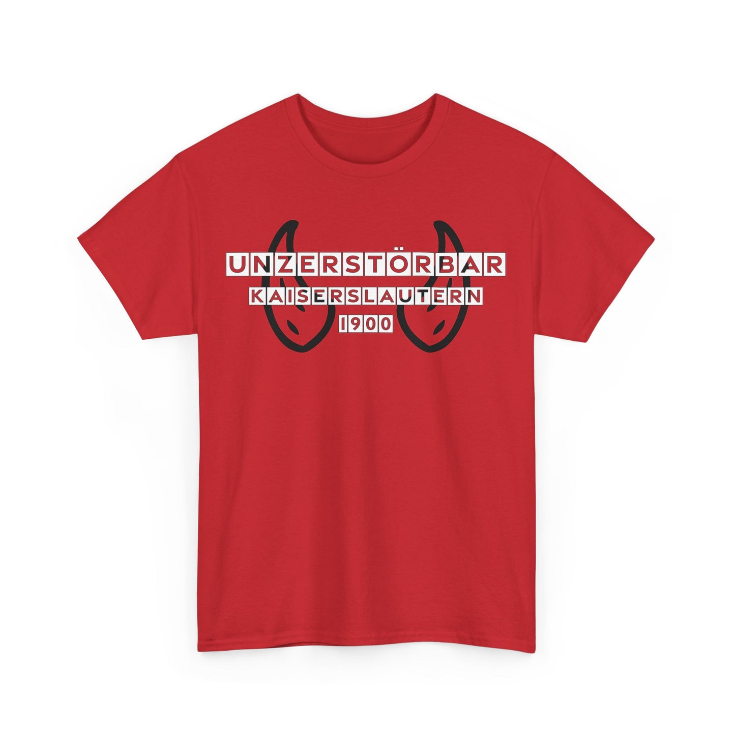 "Unzerstörbar Teufel" Unisex Heavy Cotton Tee