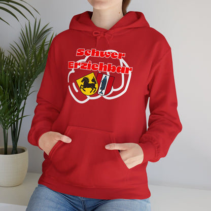 "Schwer Erziehbar" Unisex Heavy Blend™ Hooded Sweatshirt