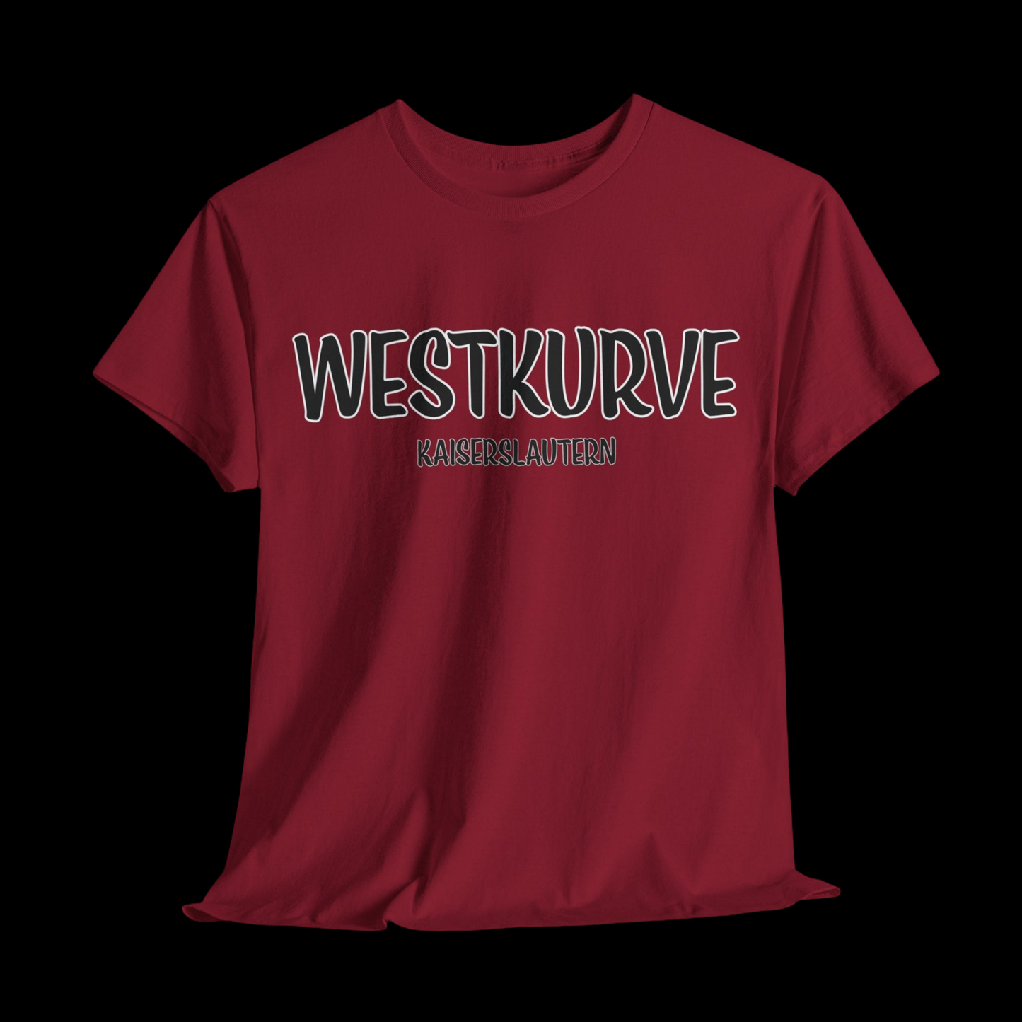 "Westkurve Kaiserslautern" Unisex Heavy Cotton Tee